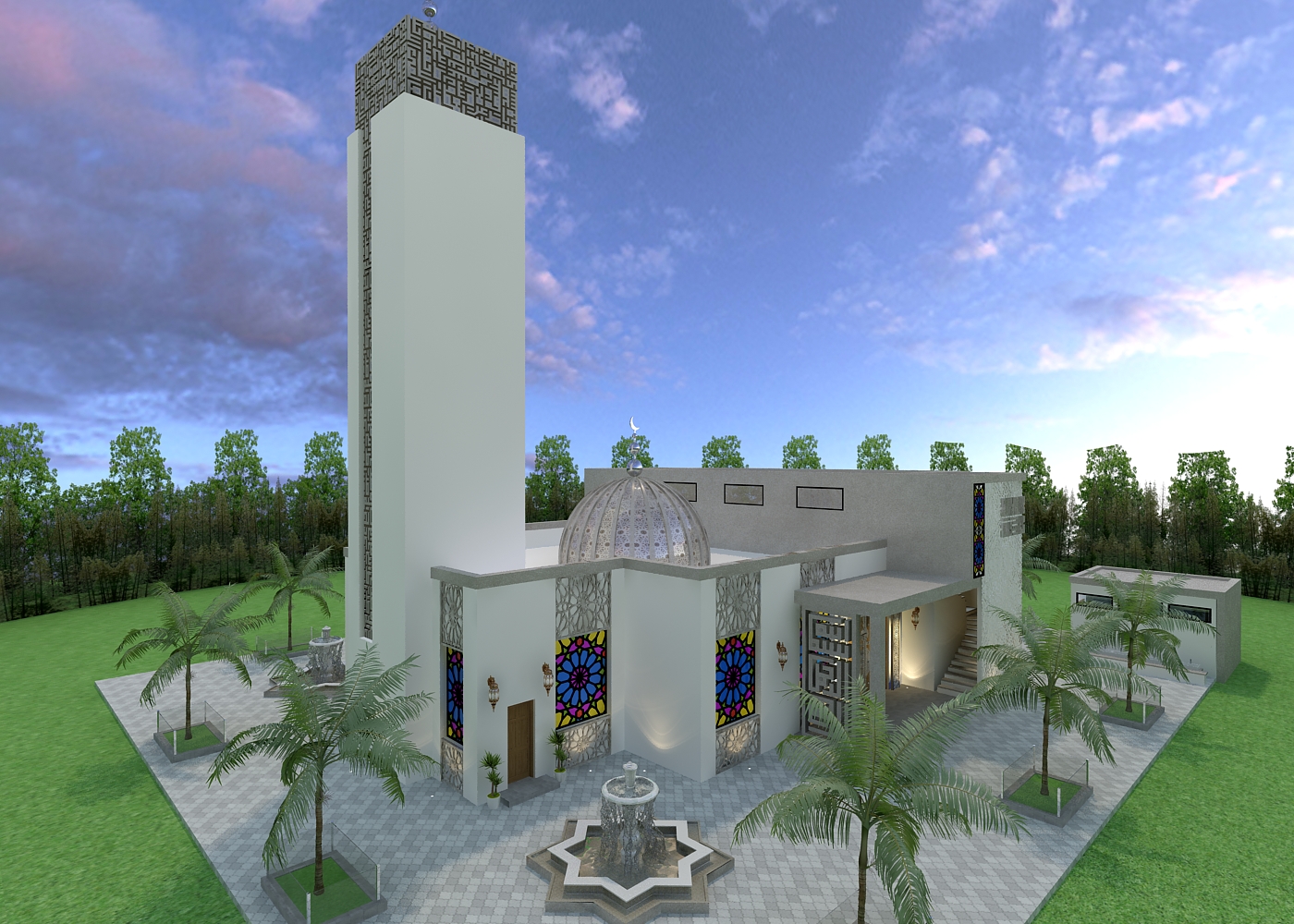 Mosquée – Architecte d’intérieur au Maroc – Aménagement et design intérieur d’espace religieux moderne et fonctionnel