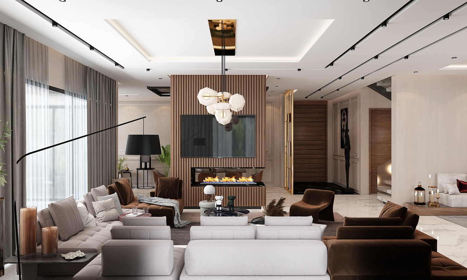 Immeuble Saad – Architecte d’intérieur à Tanger – Conception et aménagement intérieur d’immeuble moderne et fonctionnel