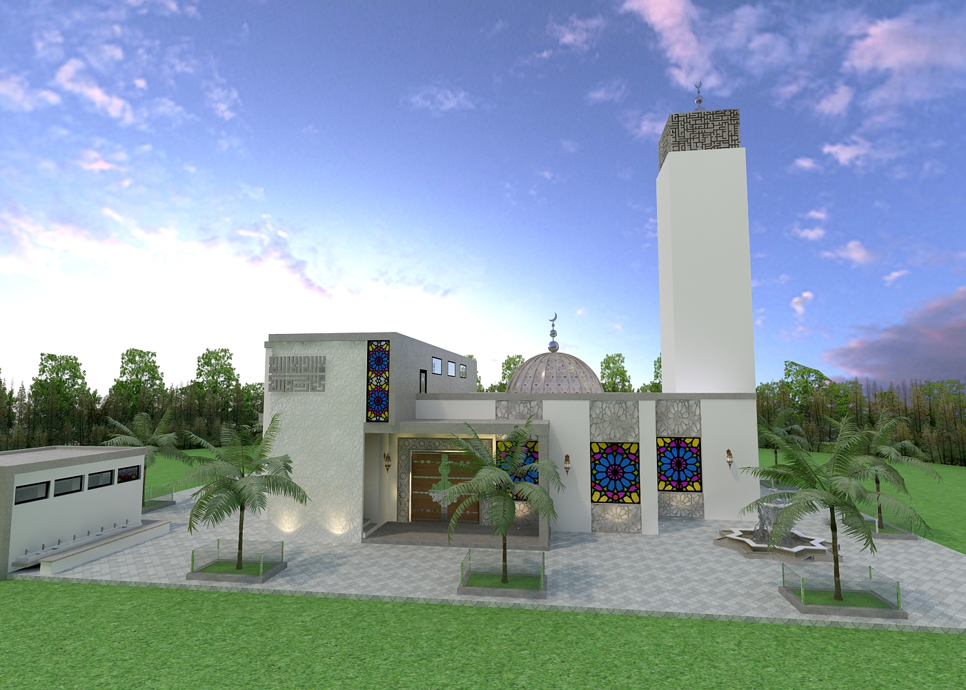 Mosquée – Architecte d’intérieur au Maroc – Aménagement et design intérieur d’espace religieux moderne et fonctionnel