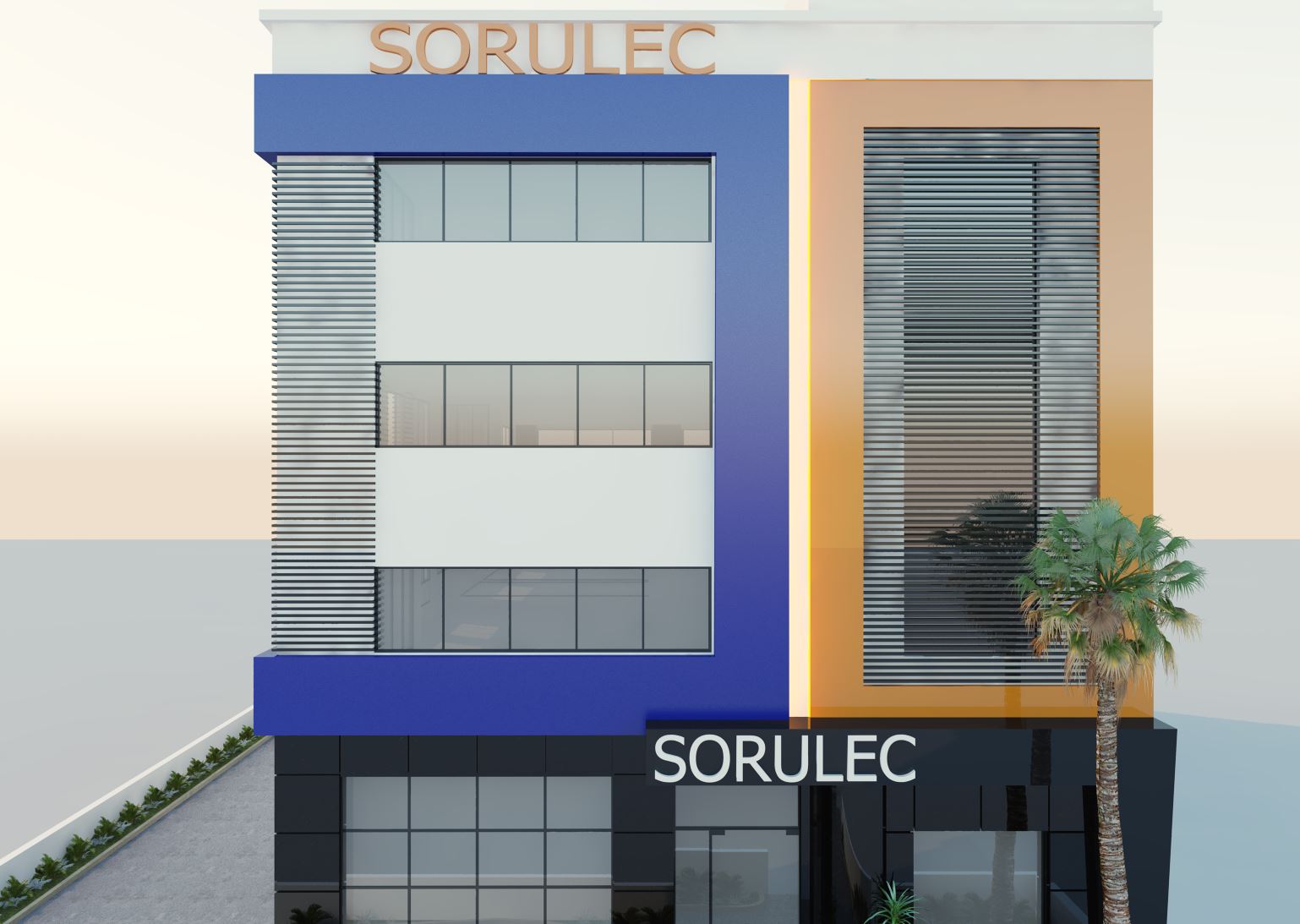 Bureaux SORULEC – Architecte d’intérieur à Casablanca – Aménagement et design intérieur d’espace professionnel moderne et fonctionnel