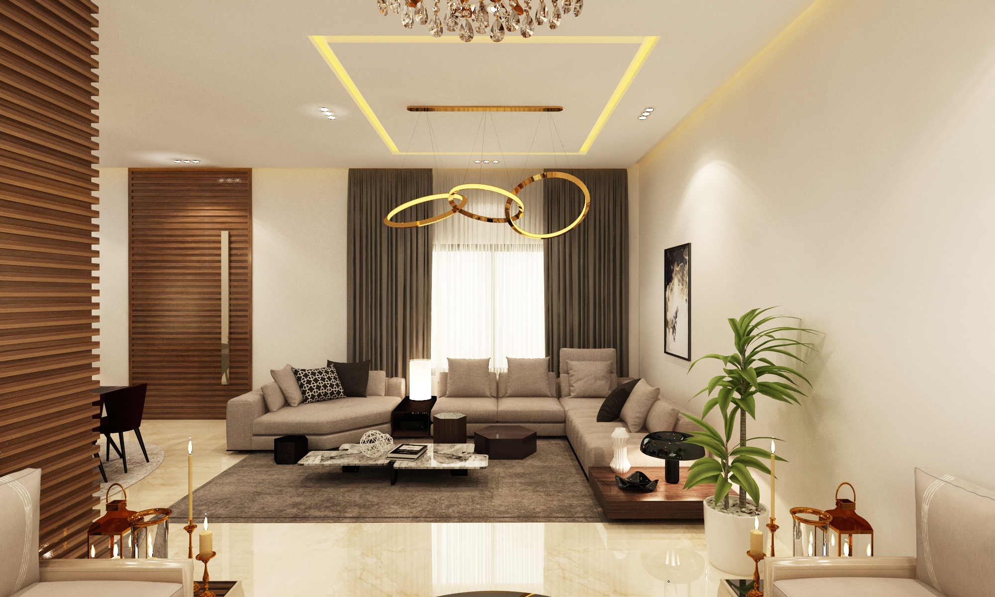 Villa Mr Achik – Architecte d’intérieur à Casablanca – Aménagement et design intérieur résidentiel moderne et élégant