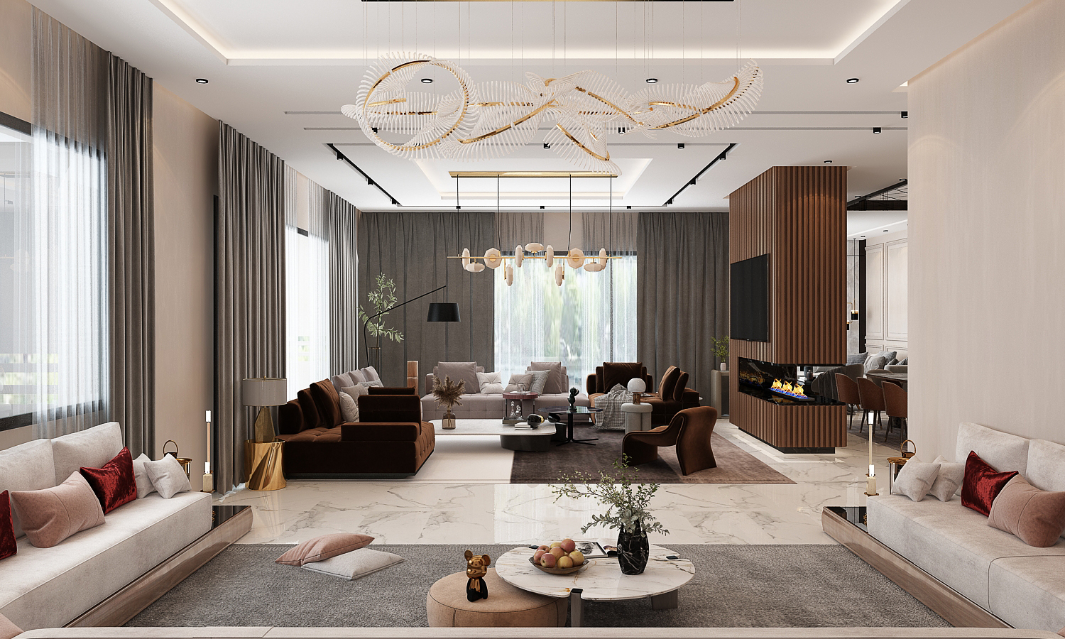 Immeuble Saad – Architecte d’intérieur à Tanger – Conception et aménagement intérieur d’immeuble moderne et fonctionnel