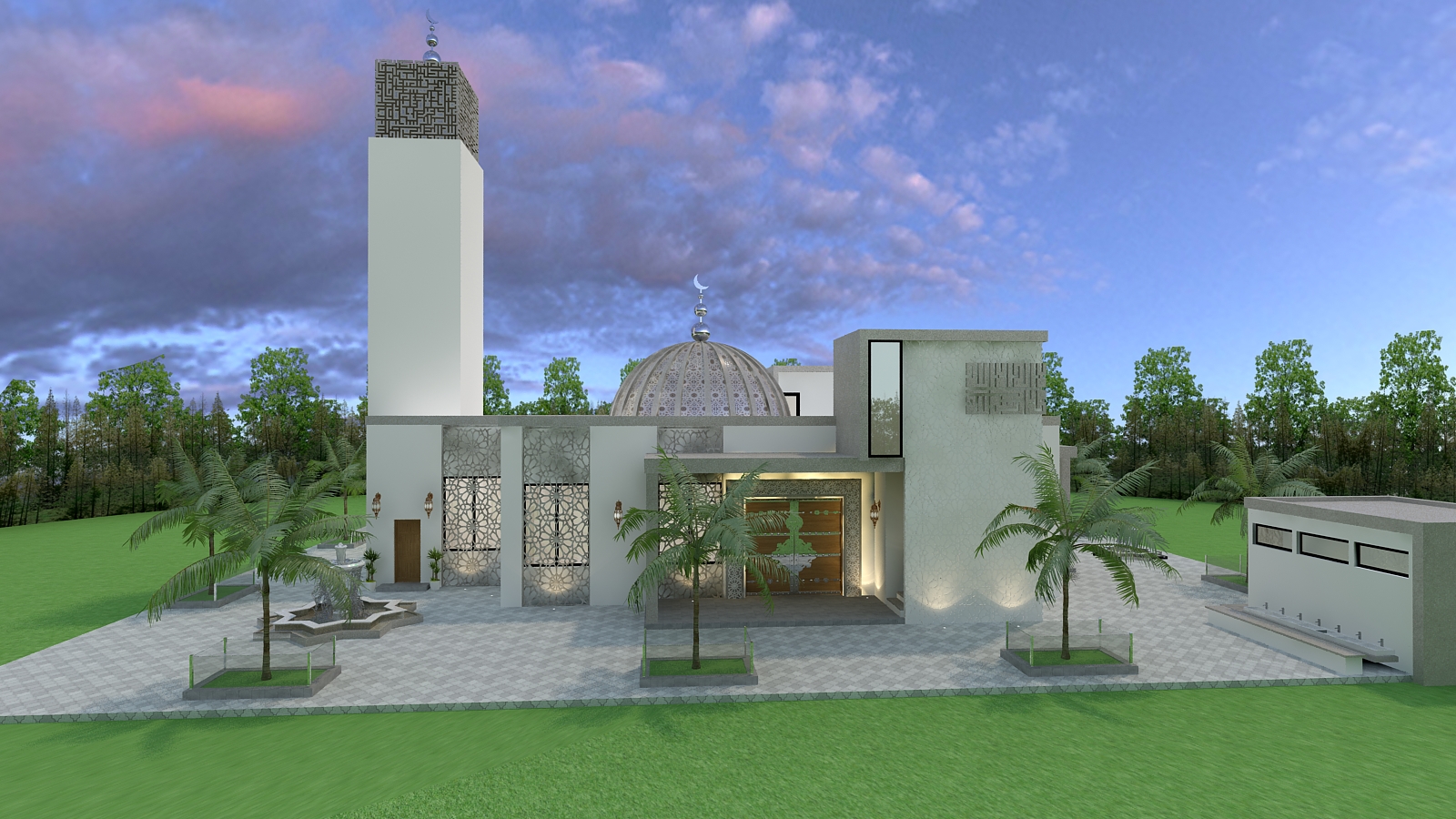 Mosquée – Architecte d’intérieur au Maroc – Aménagement et design intérieur d’espace religieux moderne et fonctionnel