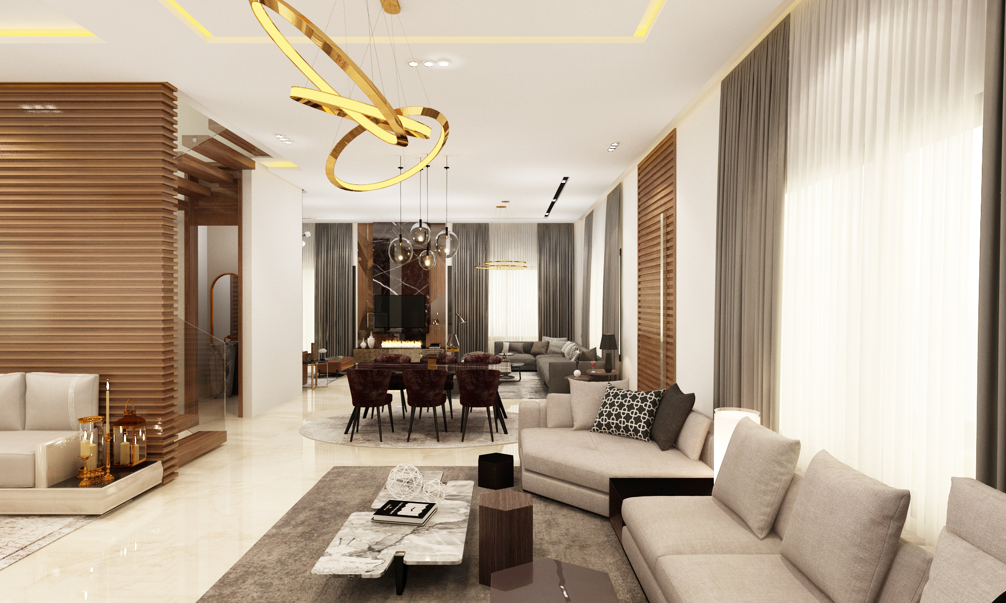 Villa Mr Achik – Architecte d’intérieur à Casablanca – Aménagement et design intérieur résidentiel moderne et élégant