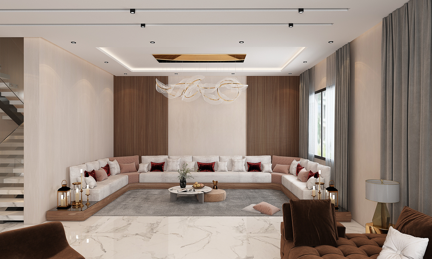 Immeuble Saad – Architecte d’intérieur à Tanger – Conception et aménagement intérieur d’immeuble moderne et fonctionnel