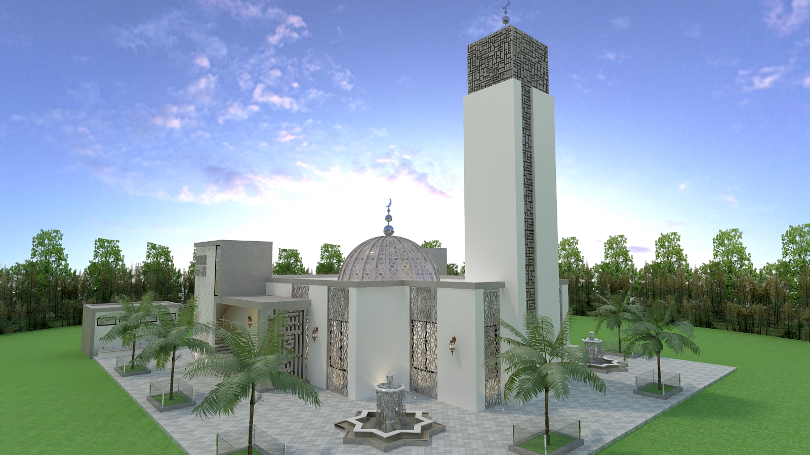 Mosquée – Architecte d’intérieur au Maroc – Aménagement et design intérieur d’espace religieux moderne et fonctionnel