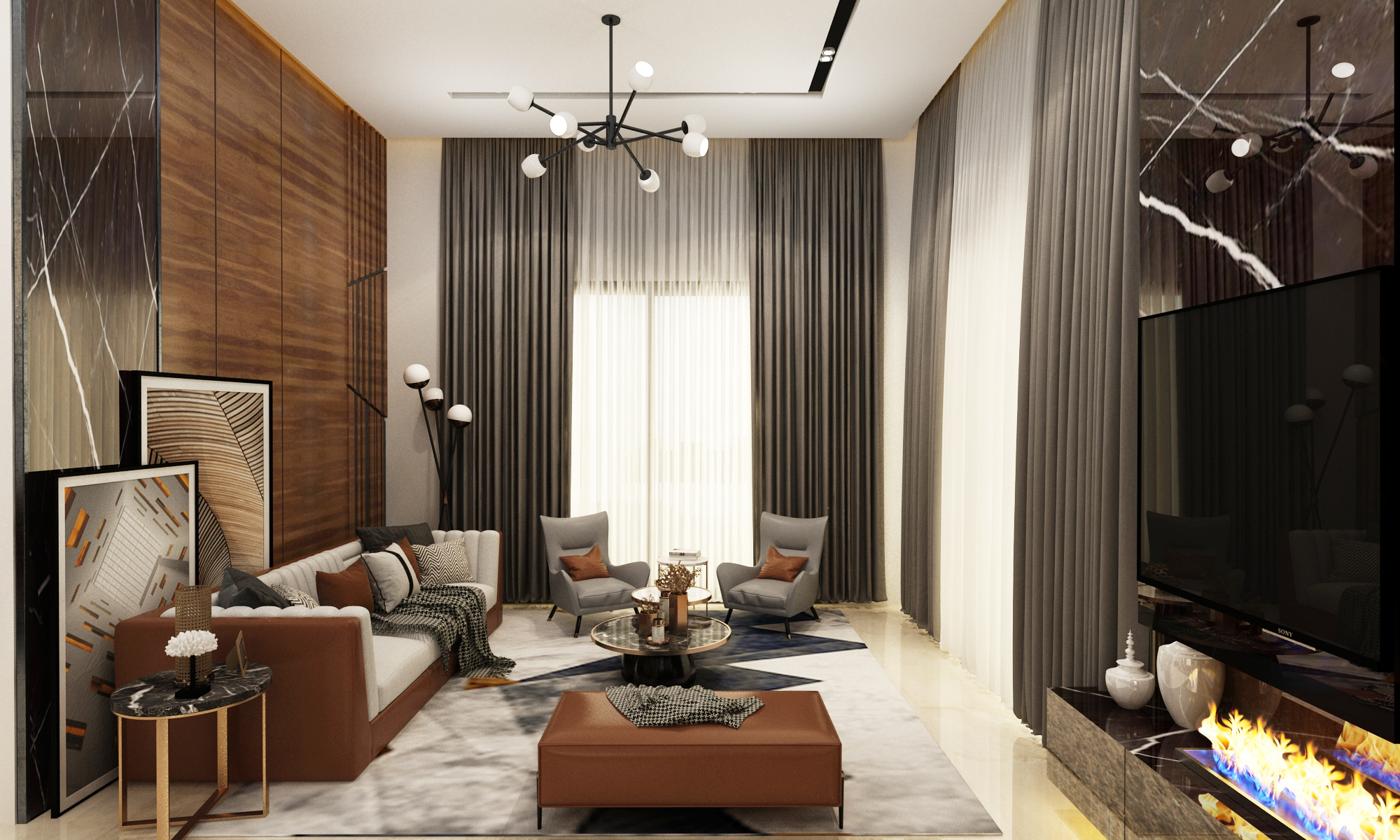 Villa Mr Achik – Architecte d’intérieur à Casablanca – Aménagement et design intérieur résidentiel moderne et élégant