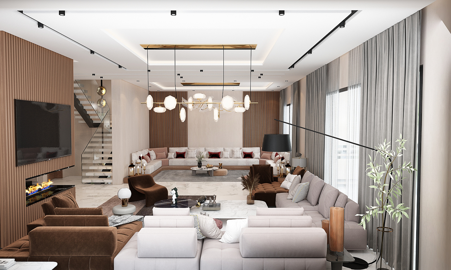 Immeuble Saad – Architecte d’intérieur à Tanger – Conception et aménagement intérieur d’immeuble moderne et fonctionnel