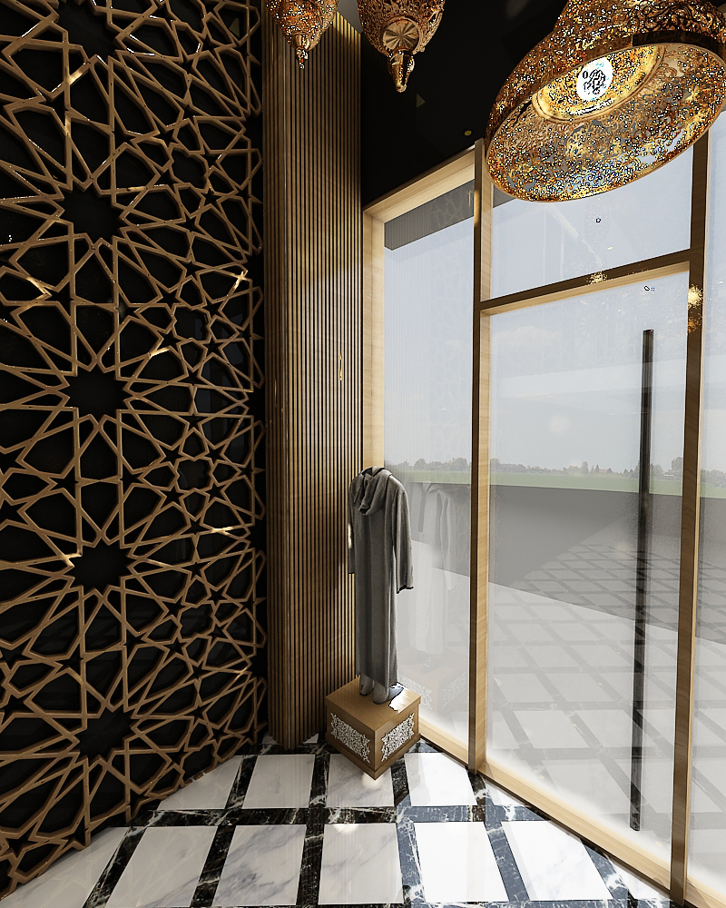 Spa Iraqi Fès – Architecte d’intérieur au Maroc – Aménagement et design intérieur de spa et centre de bien-être moderne et relaxant