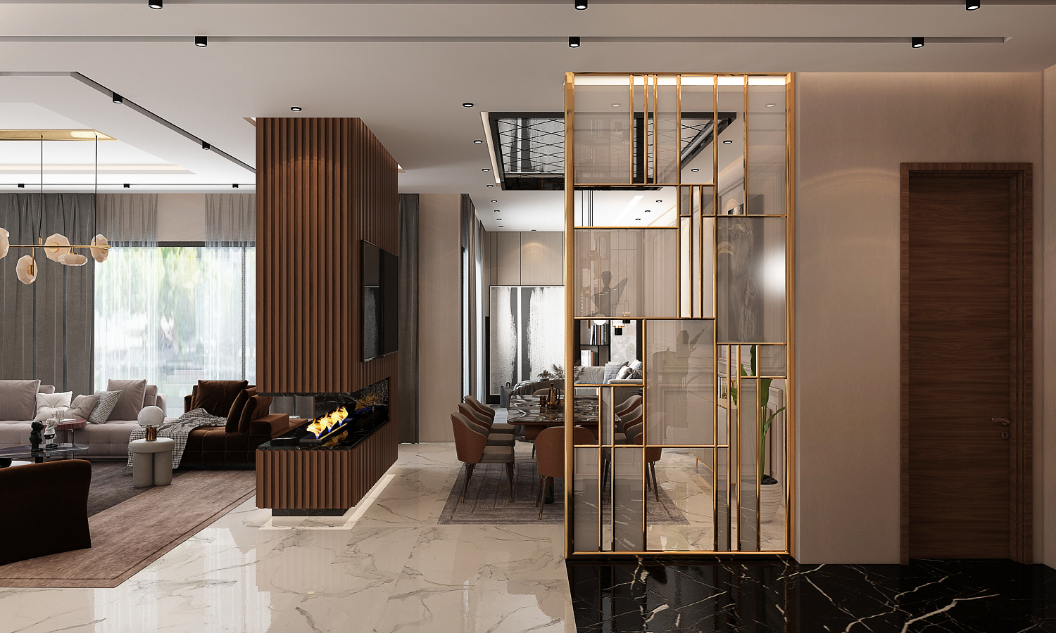 Immeuble Saad – Architecte d’intérieur à Tanger – Conception et aménagement intérieur d’immeuble moderne et fonctionnel