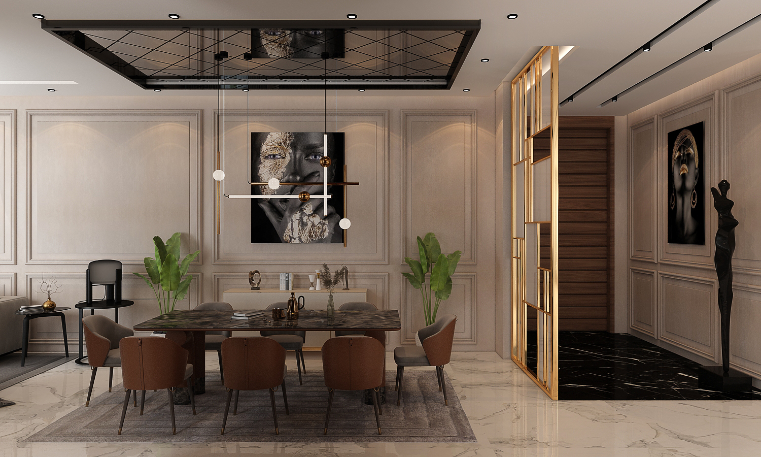 Immeuble Saad – Architecte d’intérieur à Tanger – Conception et aménagement intérieur d’immeuble moderne et fonctionnel