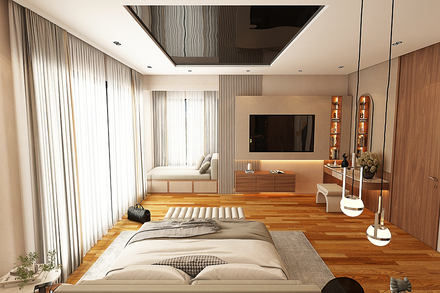 Villa Koufa – Architecte d’intérieur à Casablanca – Aménagement et design intérieur résidentiel moderne et élégant