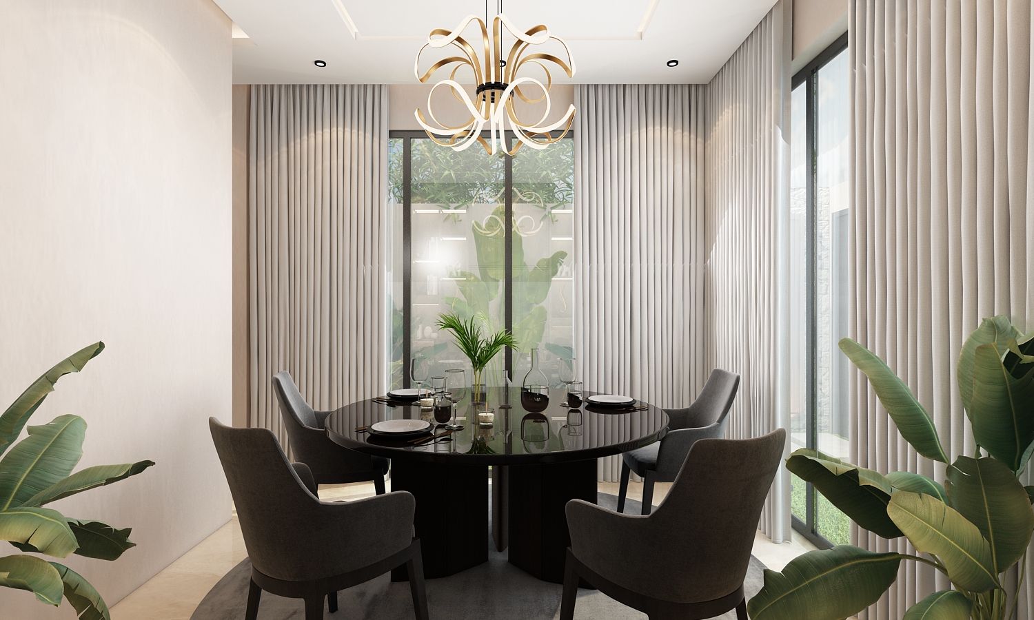 Villa Fatime Zzahra et Yassin – Architecte d’intérieur à Settat – Aménagement et design intérieur résidentiel moderne et élégant