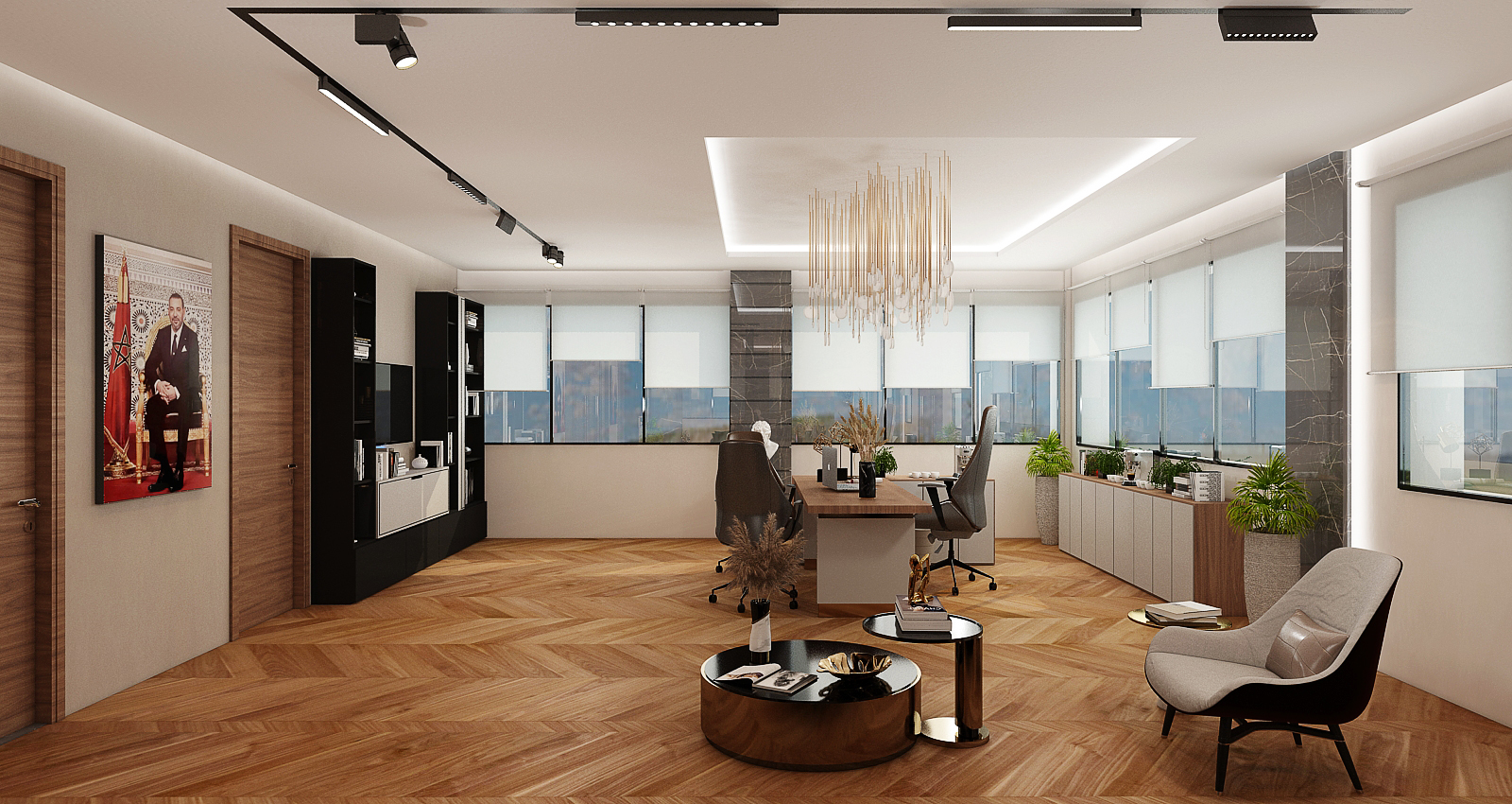 Exelo – Architecte d’intérieur à Casablanca – Aménagement et design intérieur d’espace professionnel moderne et fonctionnel