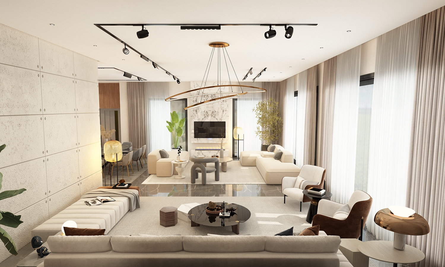 Villa Mamoun – Architecte d’intérieur à Casablanca – Aménagement et design intérieur résidentiel moderne et élégant