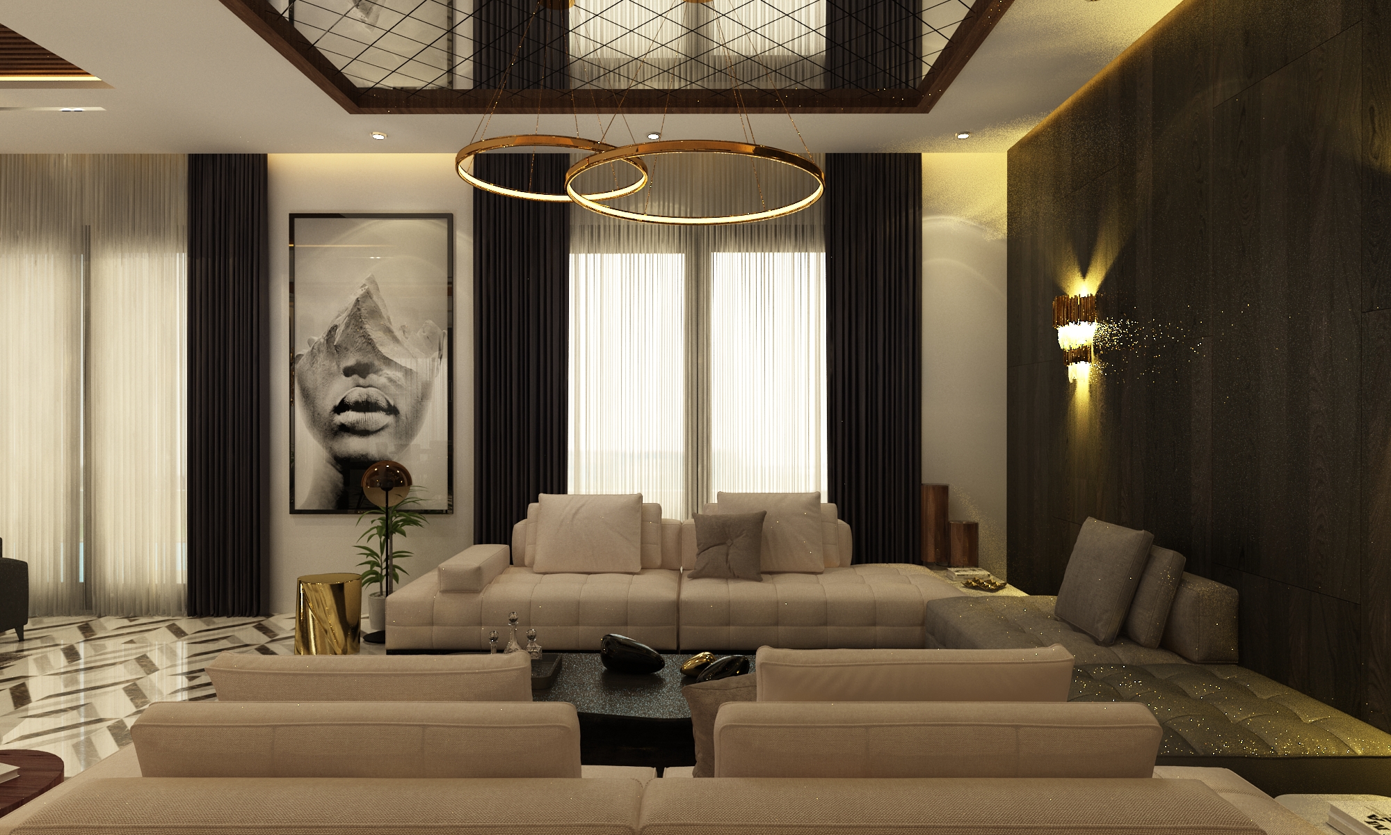 Villa Mourad Saaidi – Architecte d’intérieur à Casablanca – Aménagement et design intérieur résidentiel moderne et élégant