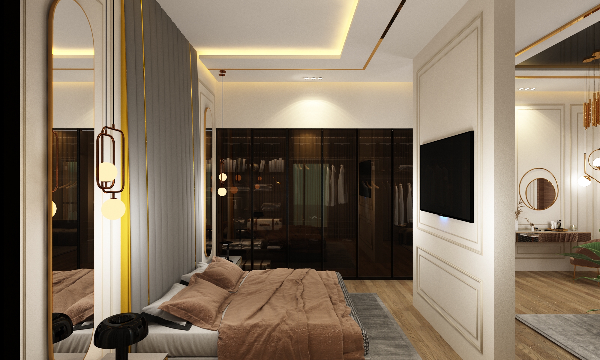 Villa Mourad Saaidi – Architecte d’intérieur à Casablanca – Aménagement et design intérieur résidentiel moderne et élégant