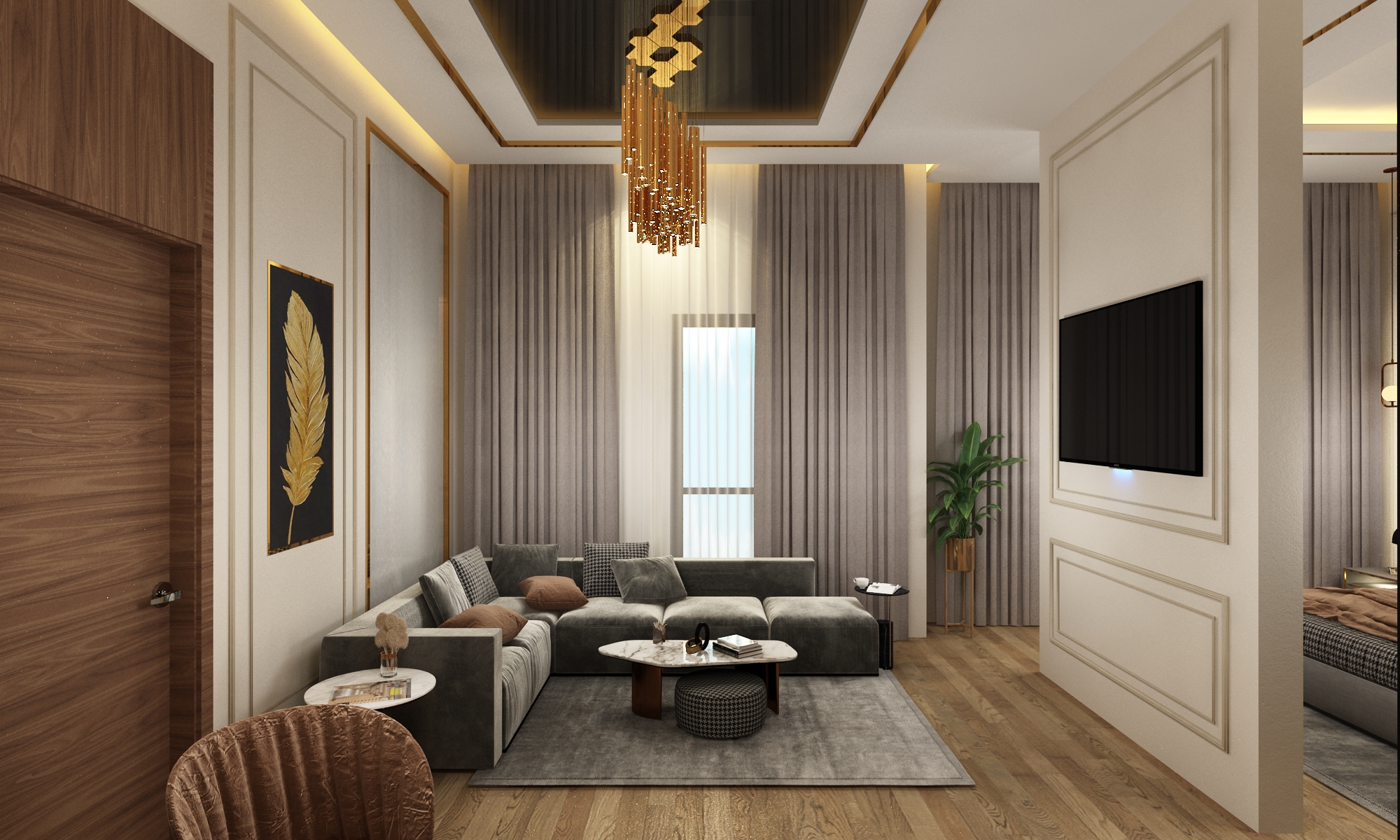 Villa Mourad Saaidi – Architecte d’intérieur à Casablanca – Aménagement et design intérieur résidentiel moderne et élégant