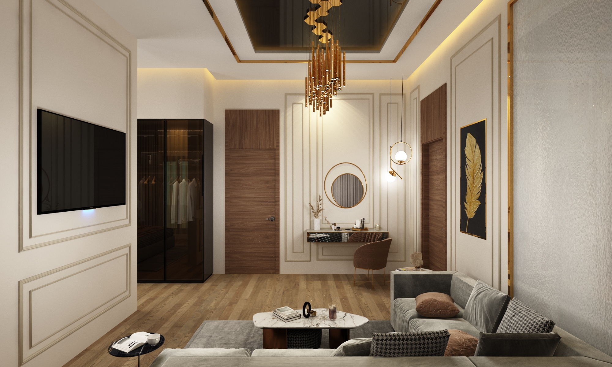 Villa Mourad Saaidi – Architecte d’intérieur à Casablanca – Aménagement et design intérieur résidentiel moderne et élégant