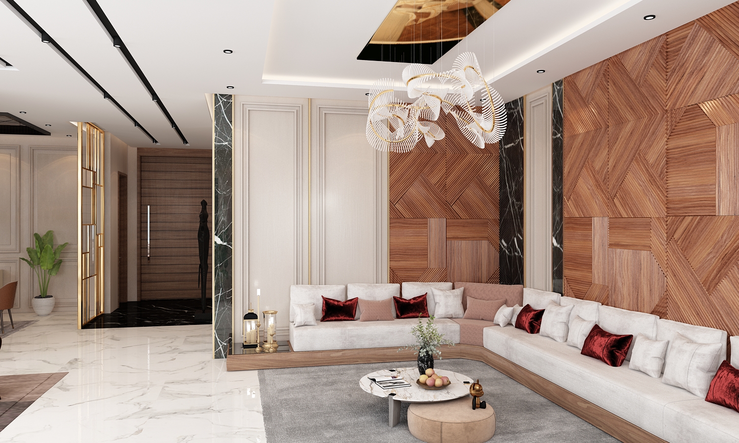 Immeuble Saad – Architecte d’intérieur à Tanger – Conception et aménagement intérieur d’immeuble moderne et fonctionnel