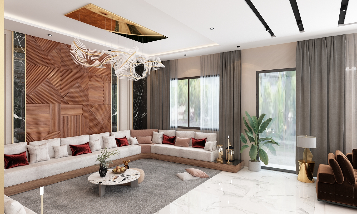 Immeuble Saad – Architecte d’intérieur à Tanger – Conception et aménagement intérieur d’immeuble moderne et fonctionnel