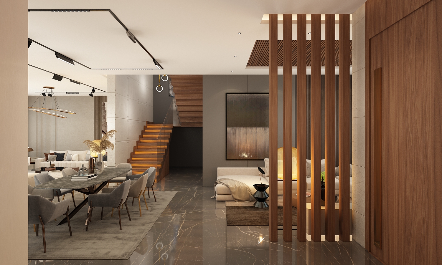 Villa Mamoun – Architecte d’intérieur à Casablanca – Aménagement et design intérieur résidentiel moderne et élégant