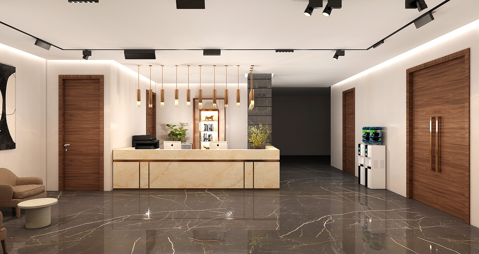 Exelo – Architecte d’intérieur à Casablanca – Aménagement et design intérieur d’espace professionnel moderne et fonctionnel