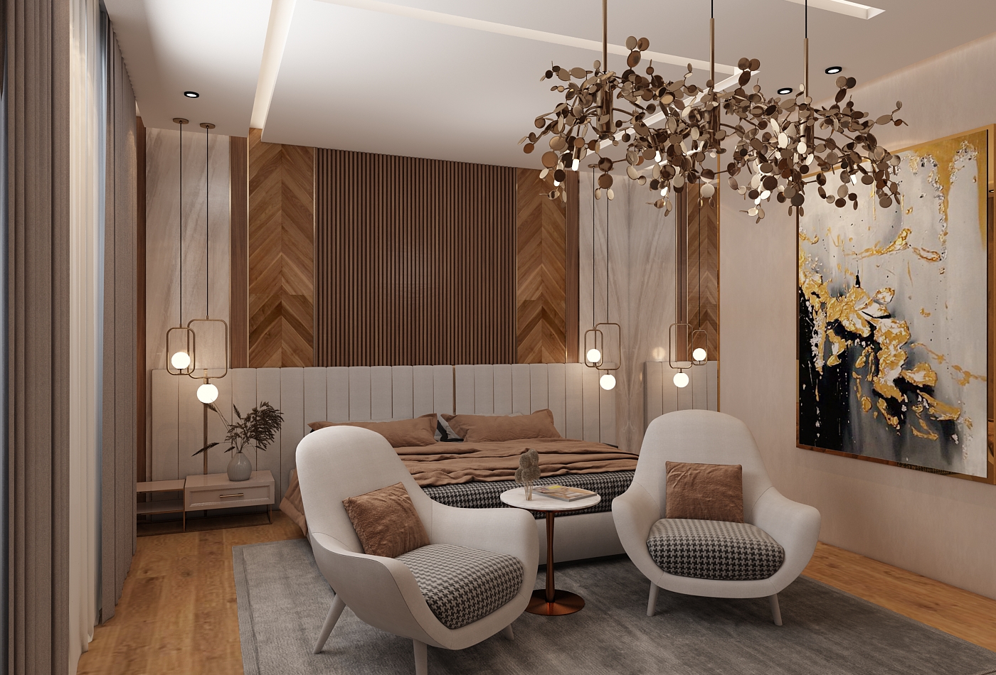 Immeuble Saad – Architecte d’intérieur à Tanger – Conception et aménagement intérieur d’immeuble moderne et fonctionnel