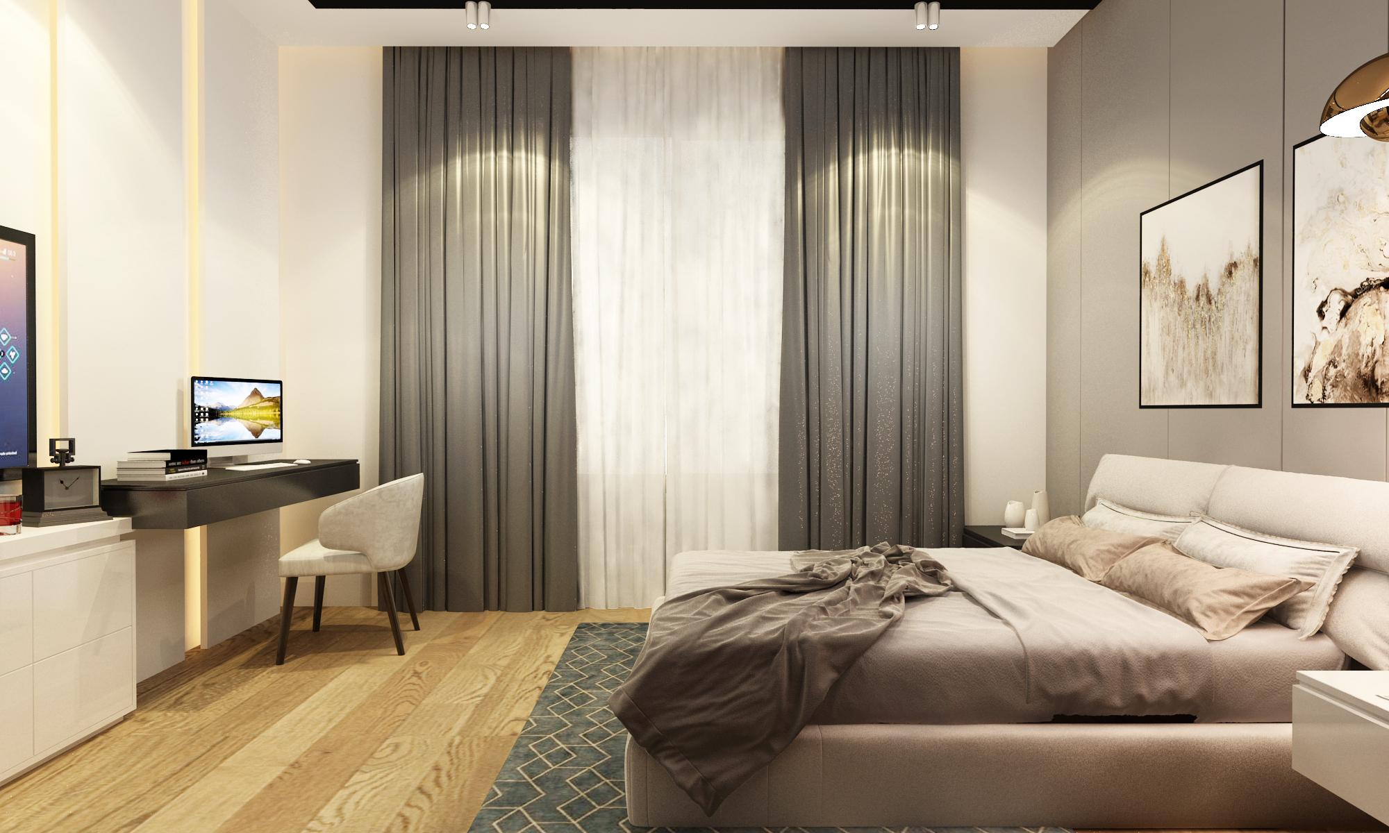 Villa Mr Achik – Architecte d’intérieur à Casablanca – Aménagement et design intérieur résidentiel moderne et élégant