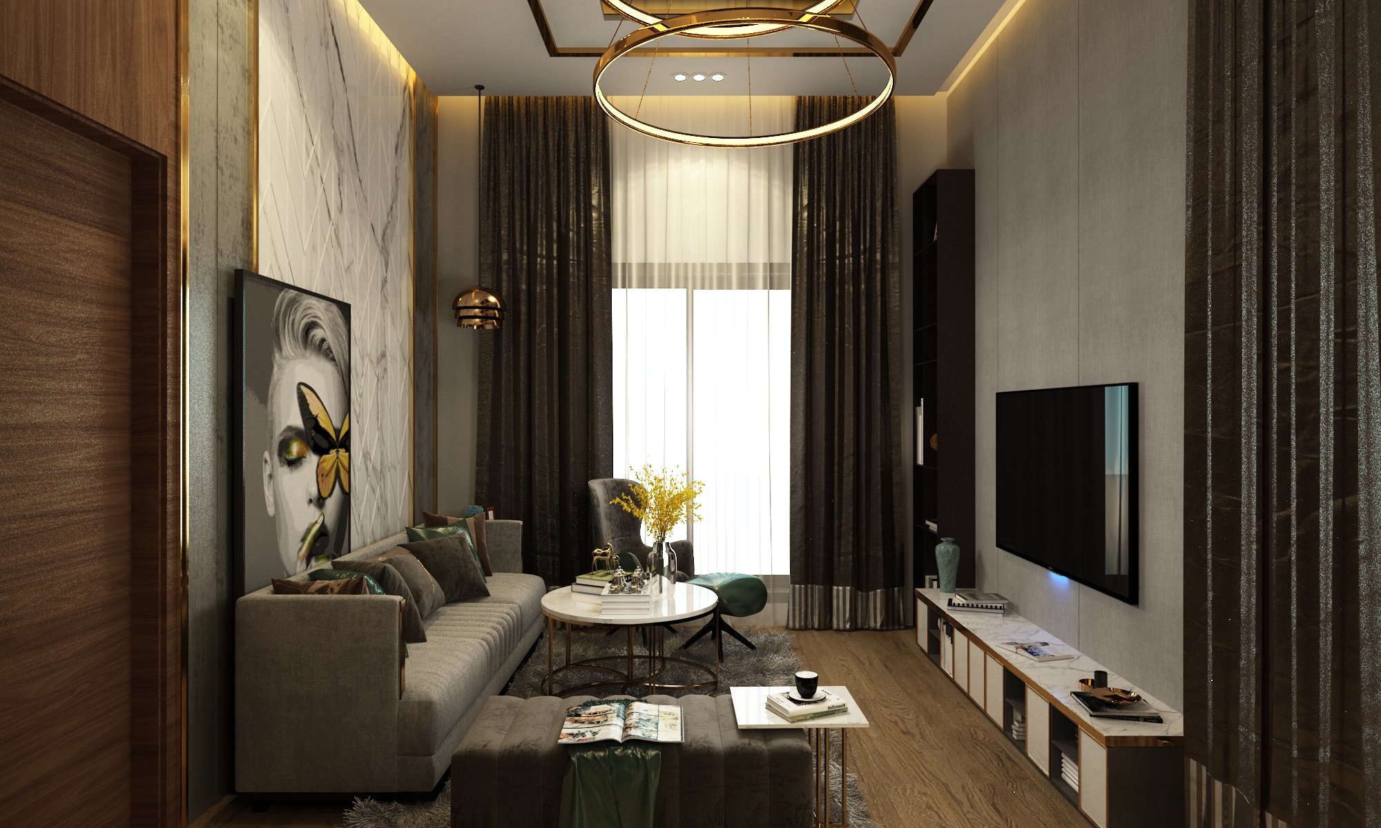 Villa Mourad Saaidi – Architecte d’intérieur à Casablanca – Aménagement et design intérieur résidentiel moderne et élégant