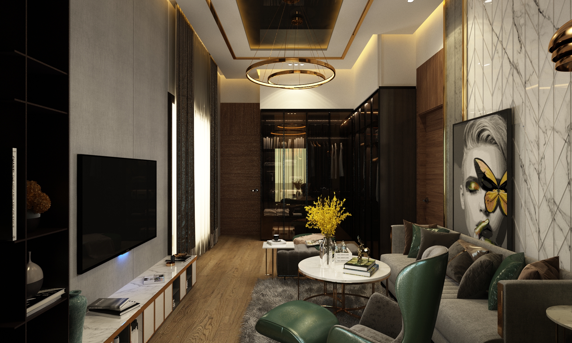 Villa Mourad Saaidi – Architecte d’intérieur à Casablanca – Aménagement et design intérieur résidentiel moderne et élégant