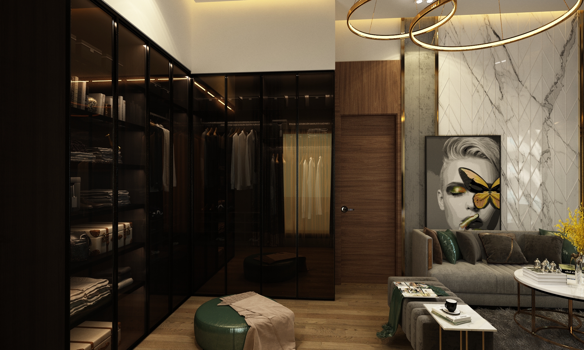 Villa Mourad Saaidi – Architecte d’intérieur à Casablanca – Aménagement et design intérieur résidentiel moderne et élégant