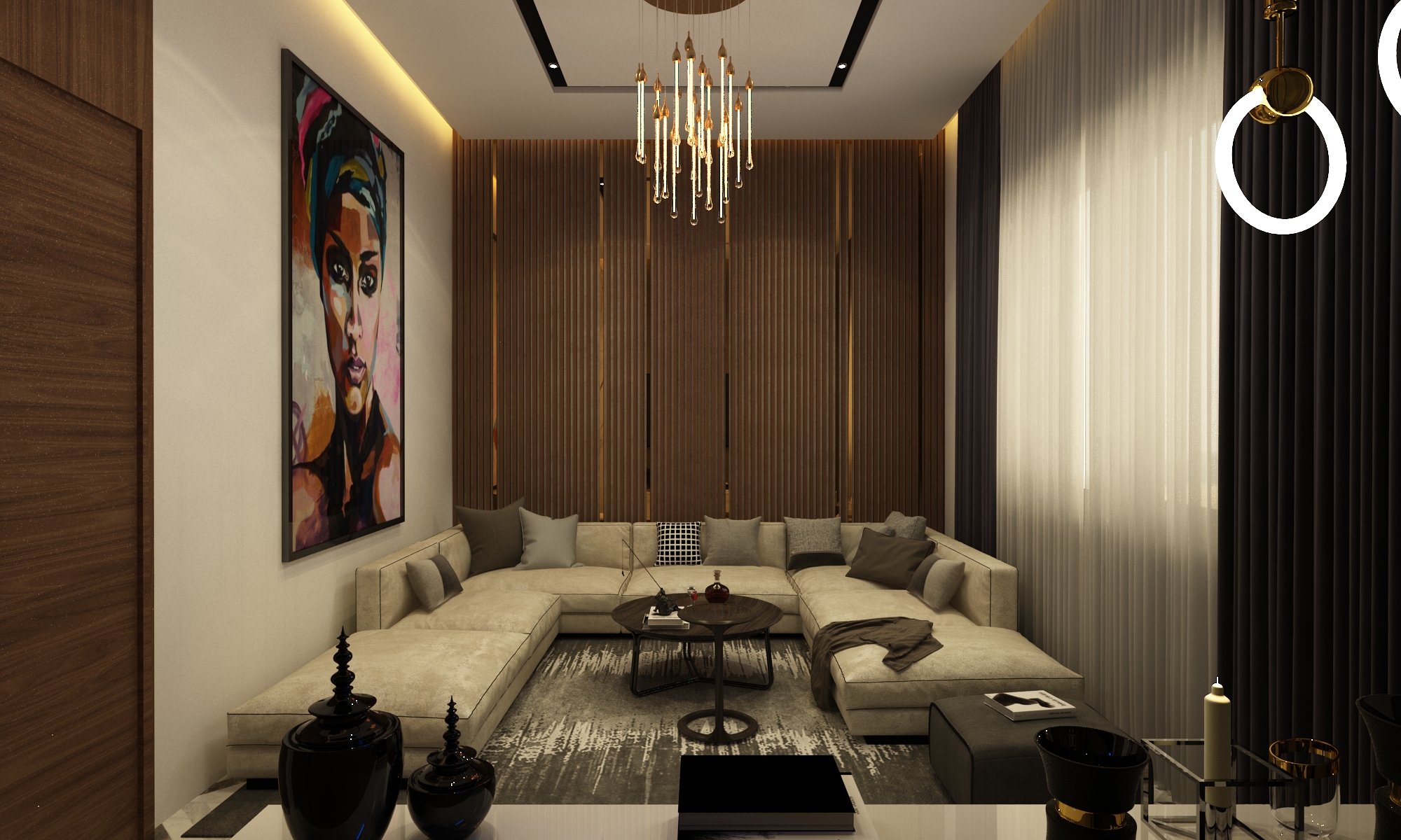 Villa Mourad Saaidi – Architecte d’intérieur à Casablanca – Aménagement et design intérieur résidentiel moderne et élégant