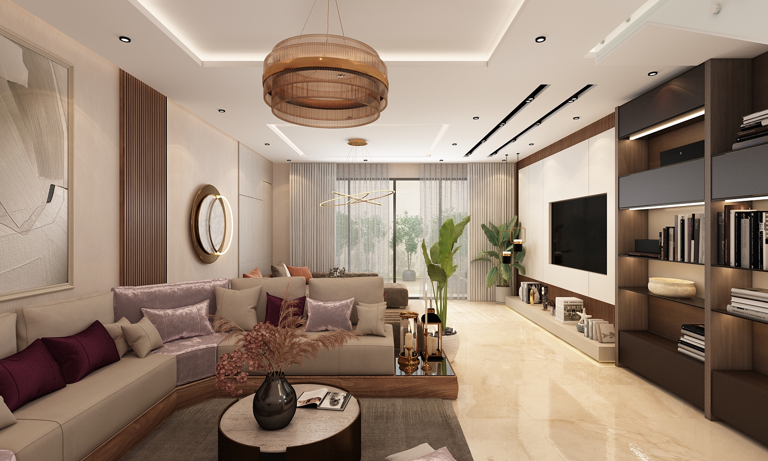 Villa Fatime Zzahra et Yassin – Architecte d’intérieur à Settat – Aménagement et design intérieur résidentiel moderne et élégant