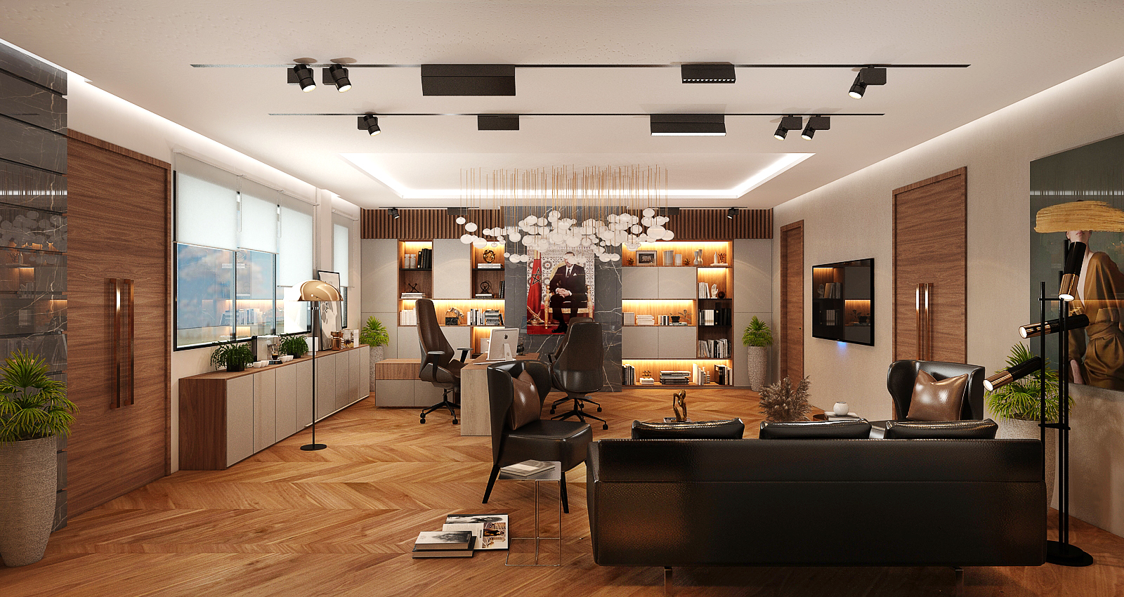 Exelo – Architecte d’intérieur à Casablanca – Aménagement et design intérieur d’espace professionnel moderne et fonctionnel