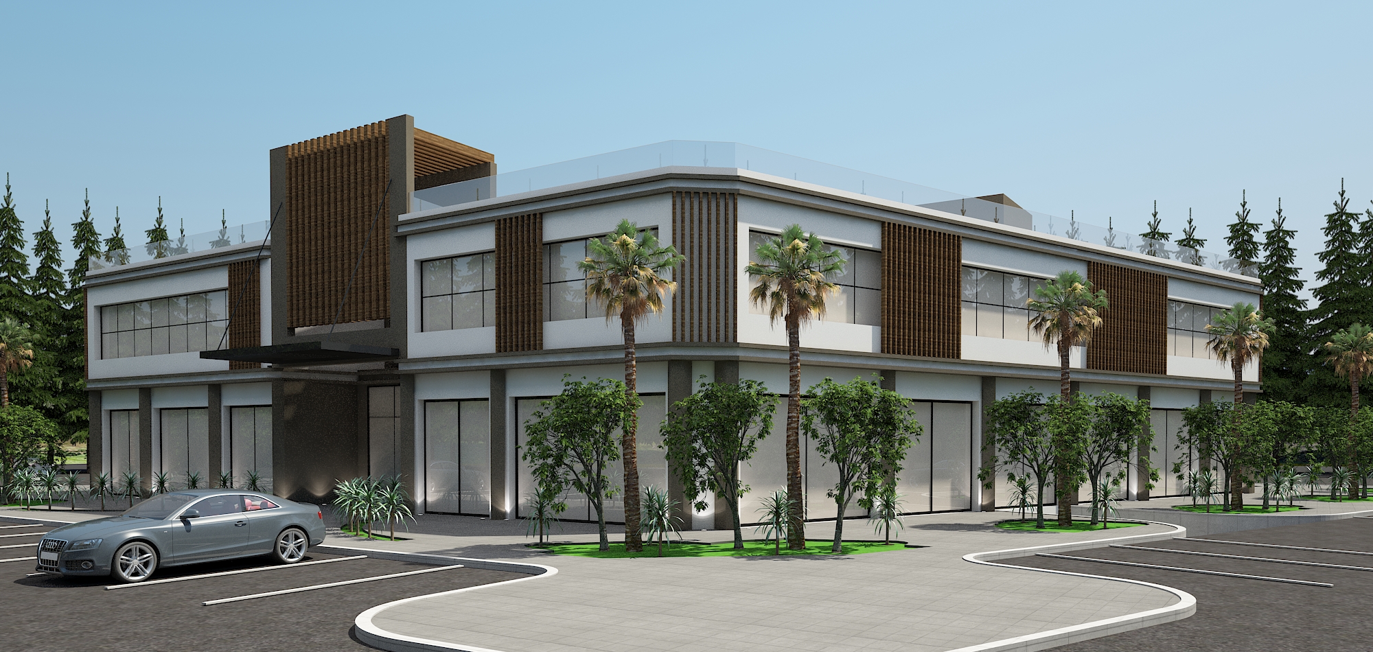 Centre commercial – Architecte d’intérieur à Casablanca – Aménagement et design intérieur d’espace commercial moderne