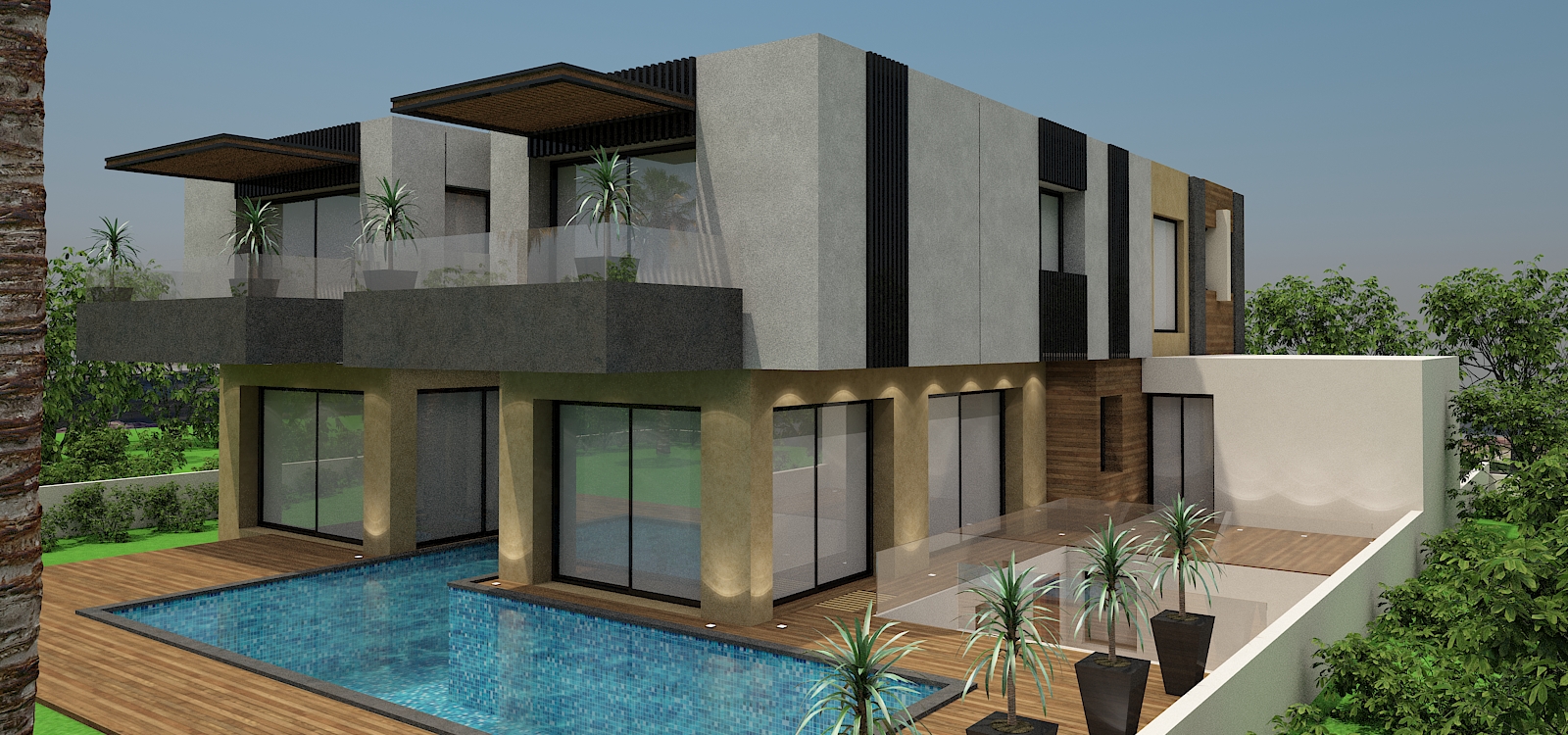 Villa Californie Khalid – Architecte d’intérieur à Casablanca – Aménagement et design intérieur résidentiel haut de gamme dans le quartier Californie