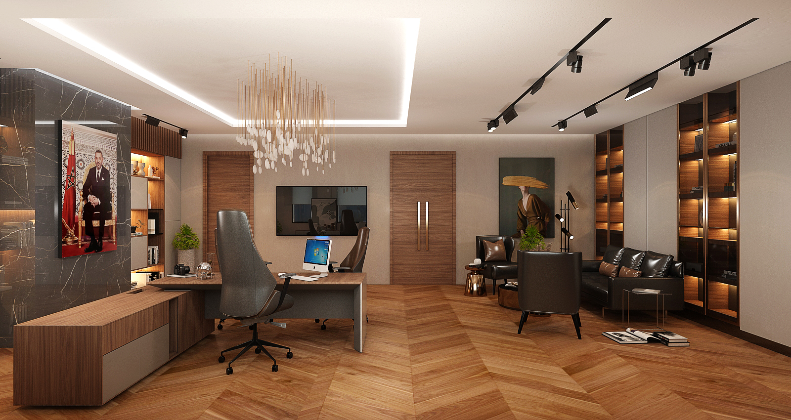 Exelo – Architecte d’intérieur à Casablanca – Aménagement et design intérieur d’espace professionnel moderne et fonctionnel