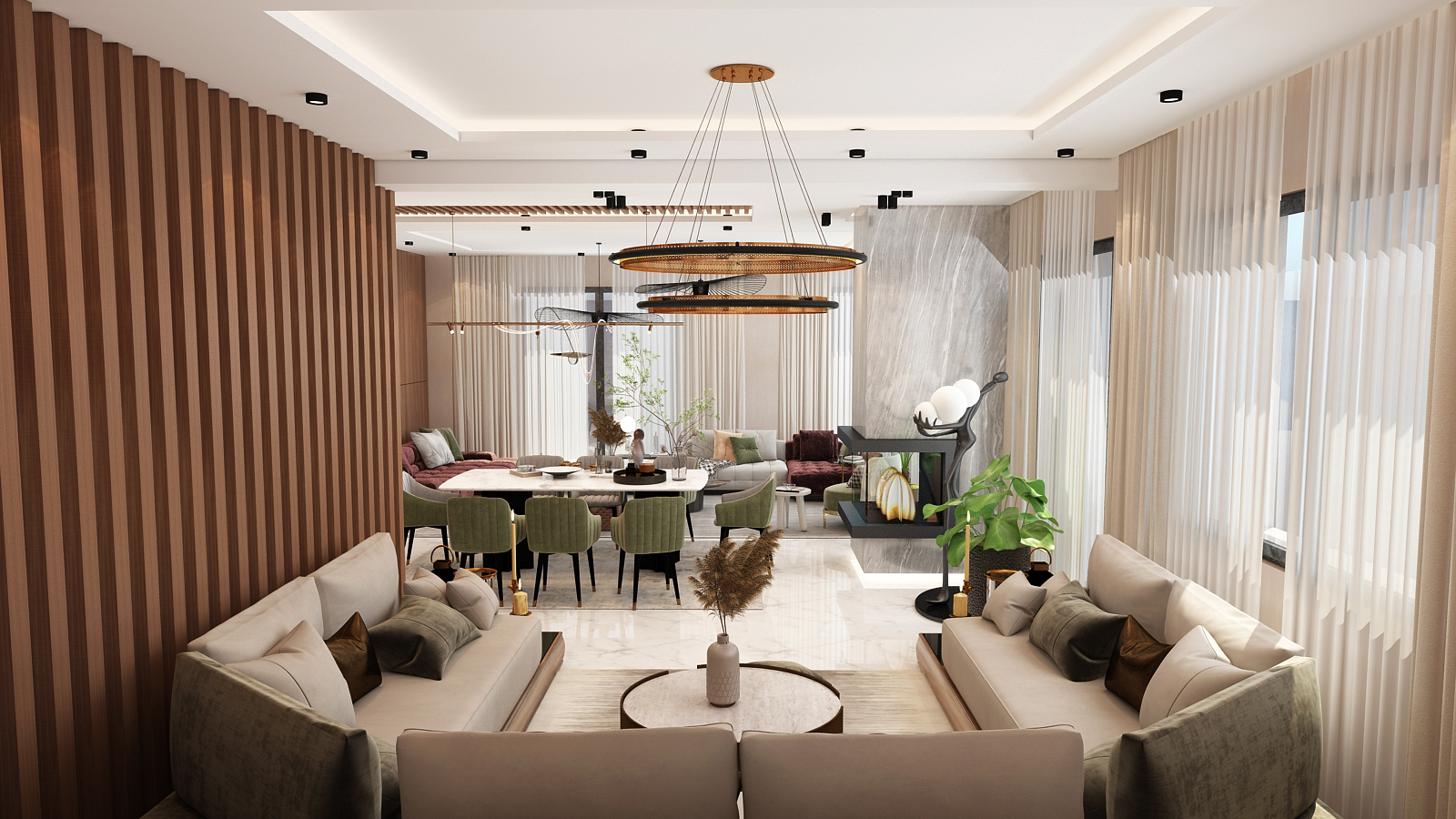 Villa Almaz – Architecte d’intérieur à Casablanca – Aménagement et design intérieur résidentiel moderne et haut de gamme