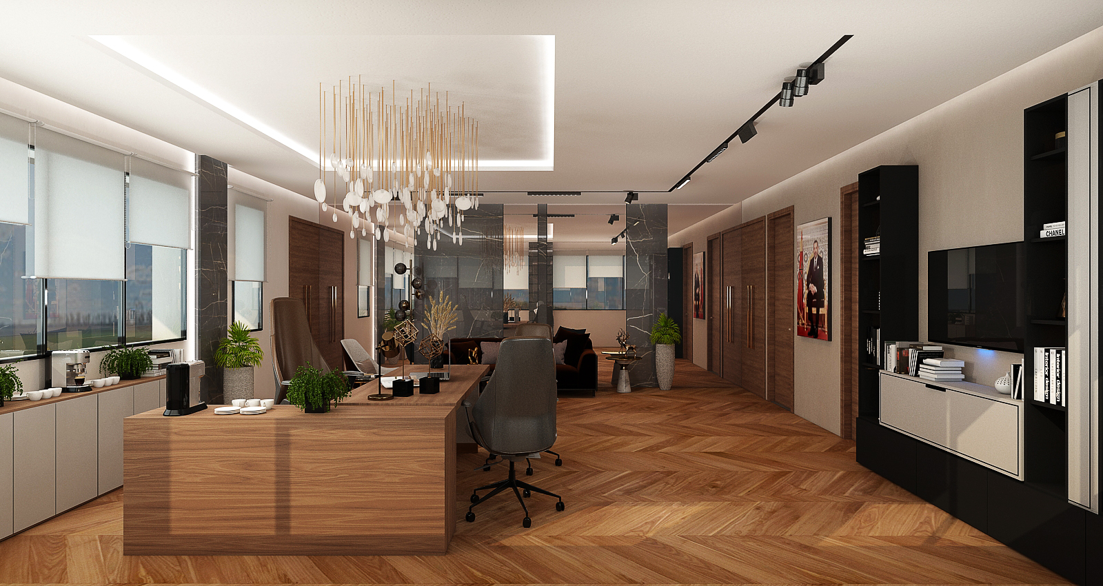 Exelo – Architecte d’intérieur à Casablanca – Aménagement et design intérieur d’espace professionnel moderne et fonctionnel