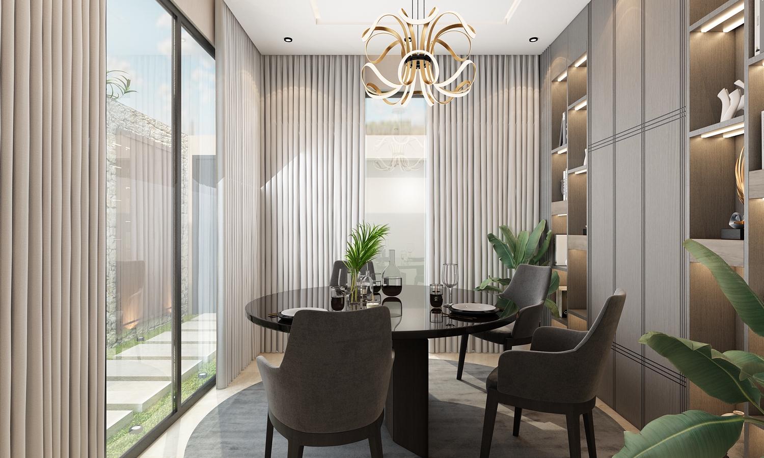 Villa Fatime Zzahra et Yassin – Architecte d’intérieur à Settat – Aménagement et design intérieur résidentiel moderne et élégant