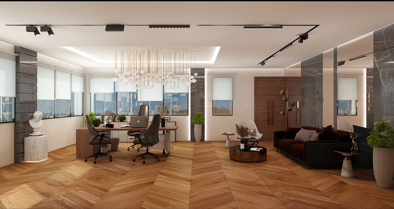 Exelo – Architecte d’intérieur à Casablanca – Aménagement et design intérieur d’espace professionnel moderne et fonctionnel