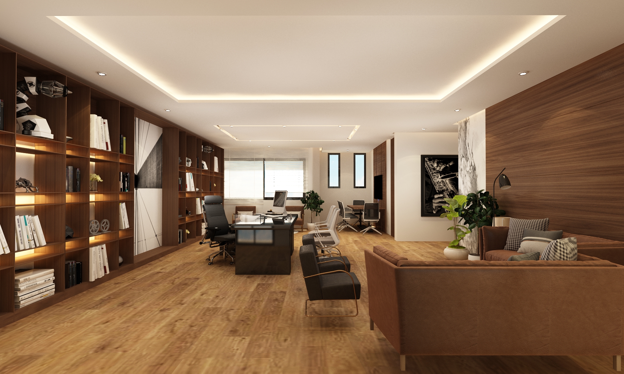 Immeuble Koufa ICOMEL – Architecte d’intérieur à Casablanca – Conception et aménagement intérieur d’immeuble professionnel moderne et fonctionnel