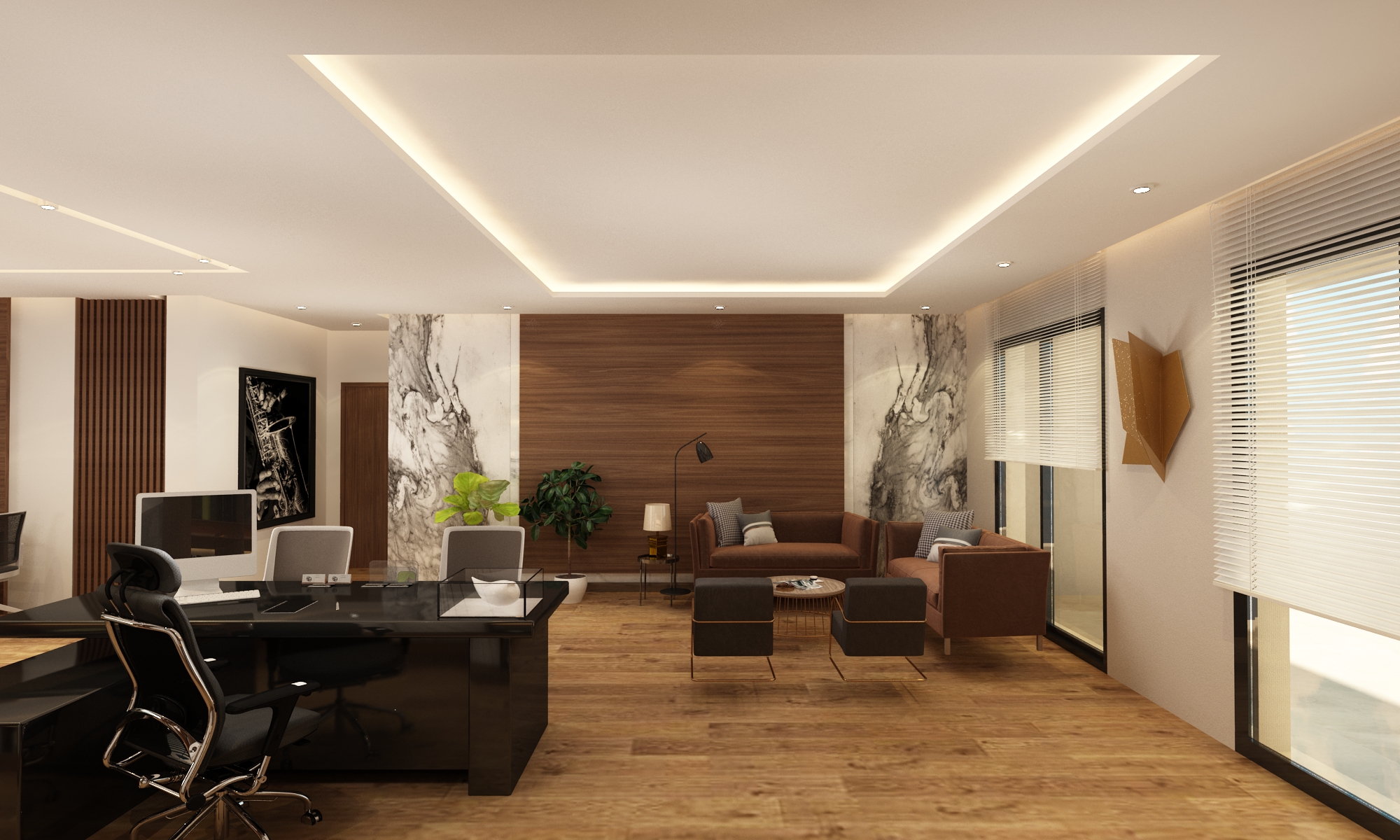 Immeuble Koufa ICOMEL – Architecte d’intérieur à Casablanca – Conception et aménagement intérieur d’immeuble professionnel moderne et fonctionnel