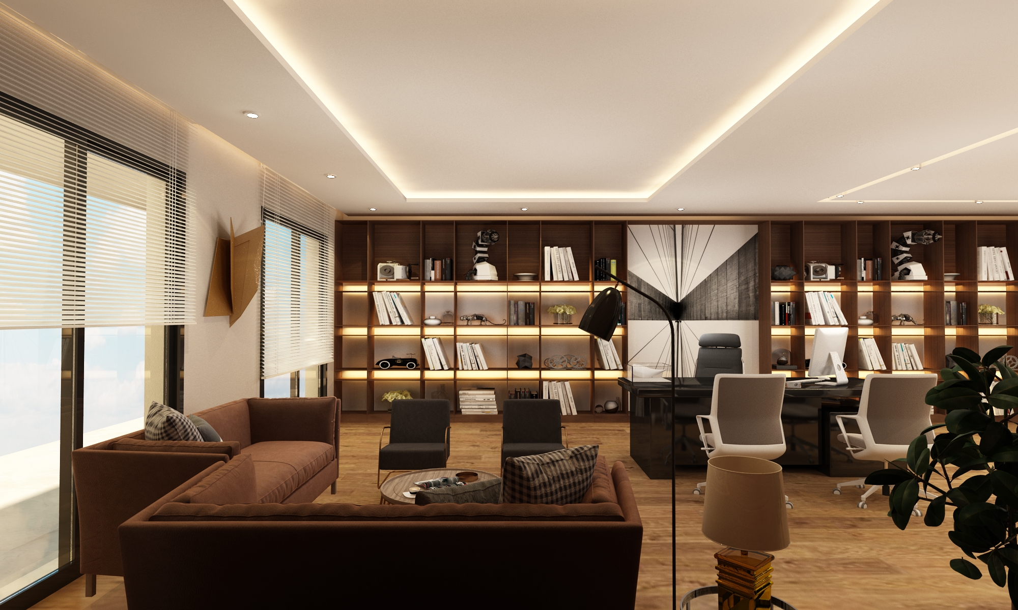 Immeuble Koufa ICOMEL – Architecte d’intérieur à Casablanca – Conception et aménagement intérieur d’immeuble professionnel moderne et fonctionnel