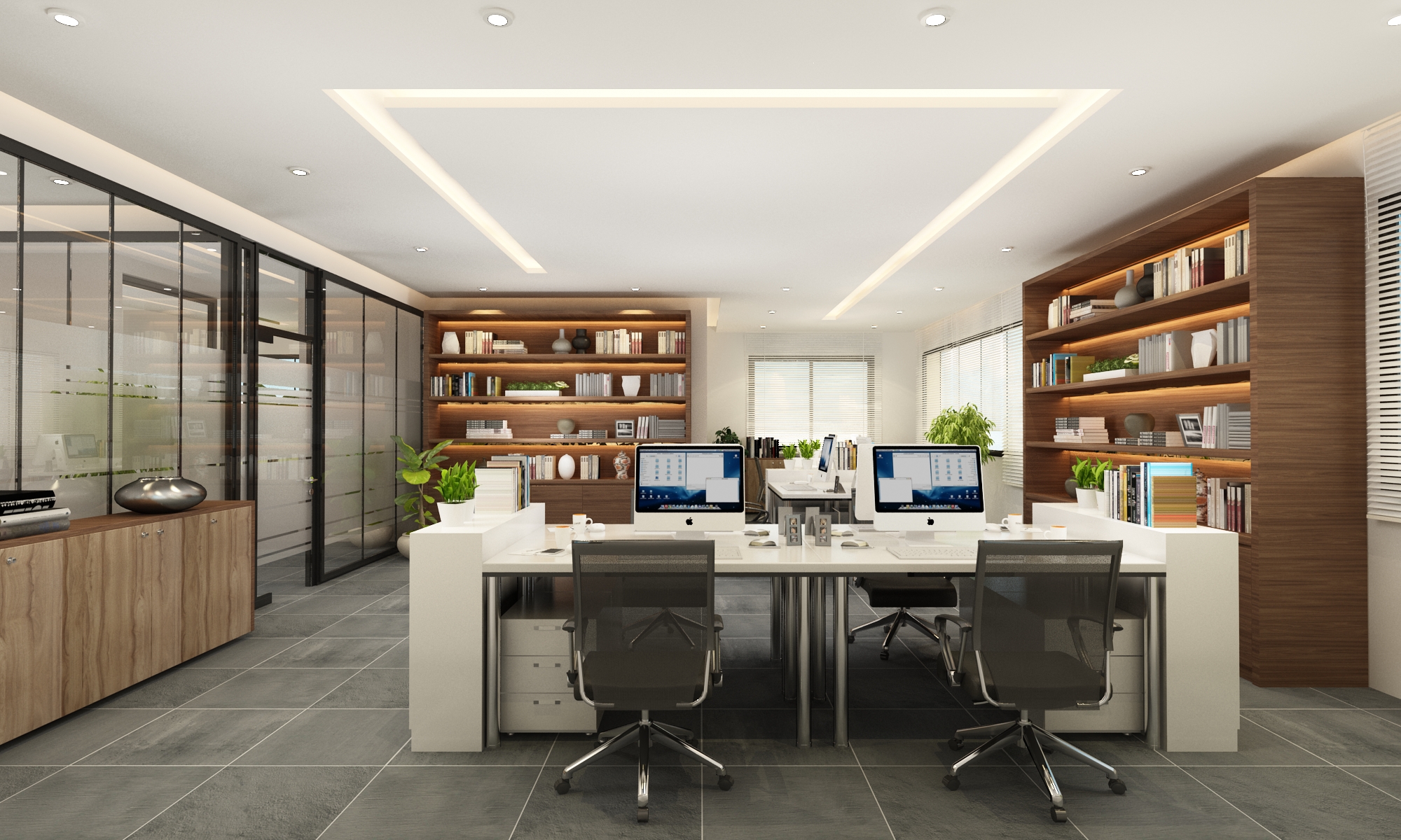 Immeuble Koufa ICOMEL – Architecte d’intérieur à Casablanca – Conception et aménagement intérieur d’immeuble professionnel moderne et fonctionnel