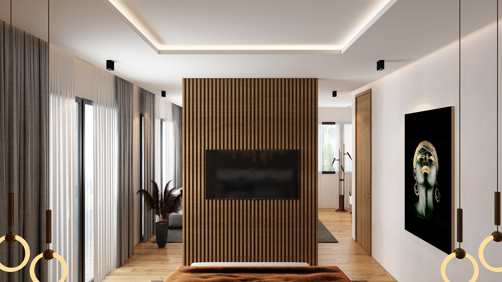 R+2 Fama – Architecte d’intérieur à Casablanca – Conception et aménagement intérieur d’immeuble moderne