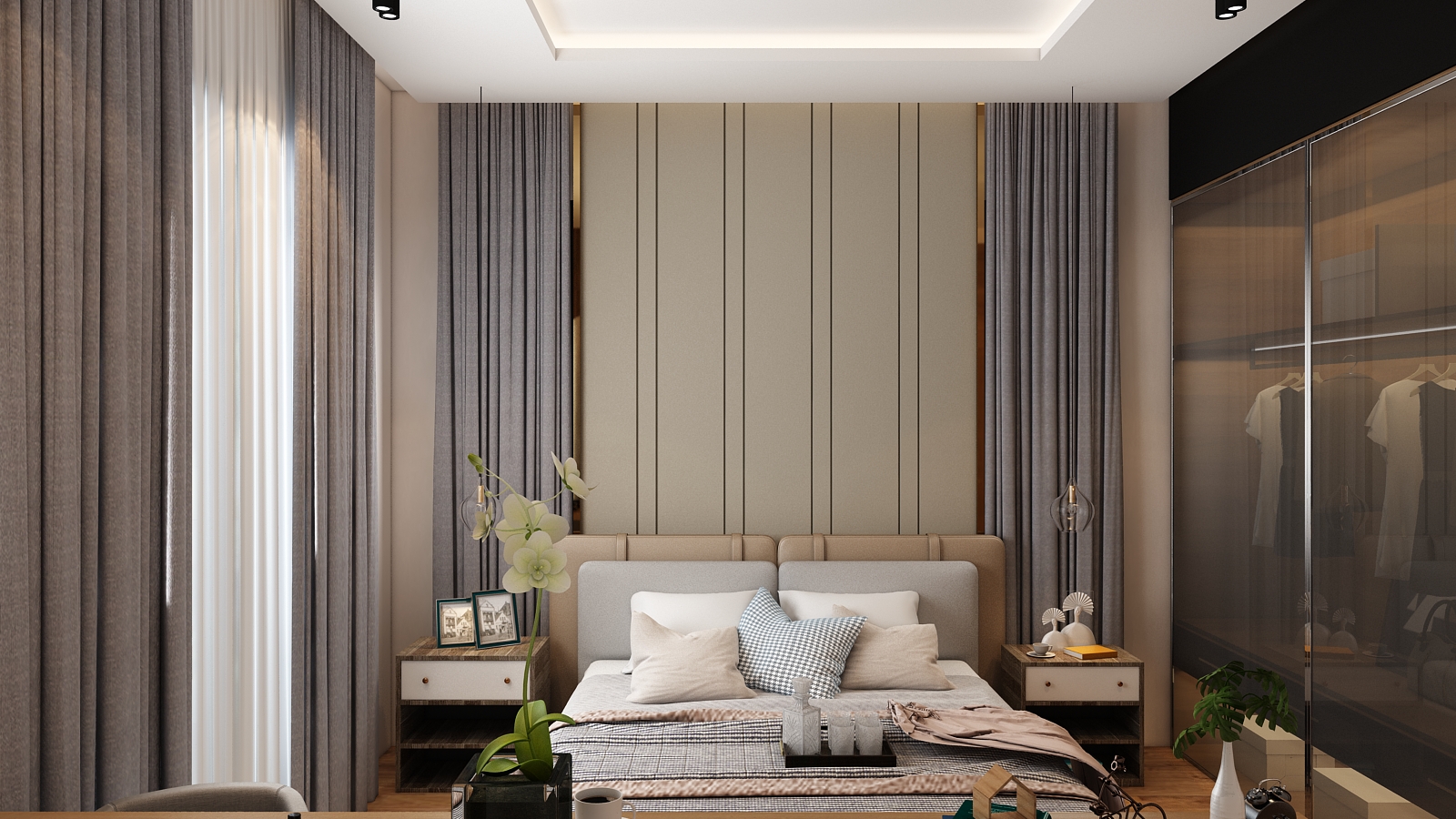 R+2 Fama – Architecte d’intérieur à Casablanca – Conception et aménagement intérieur d’immeuble moderne