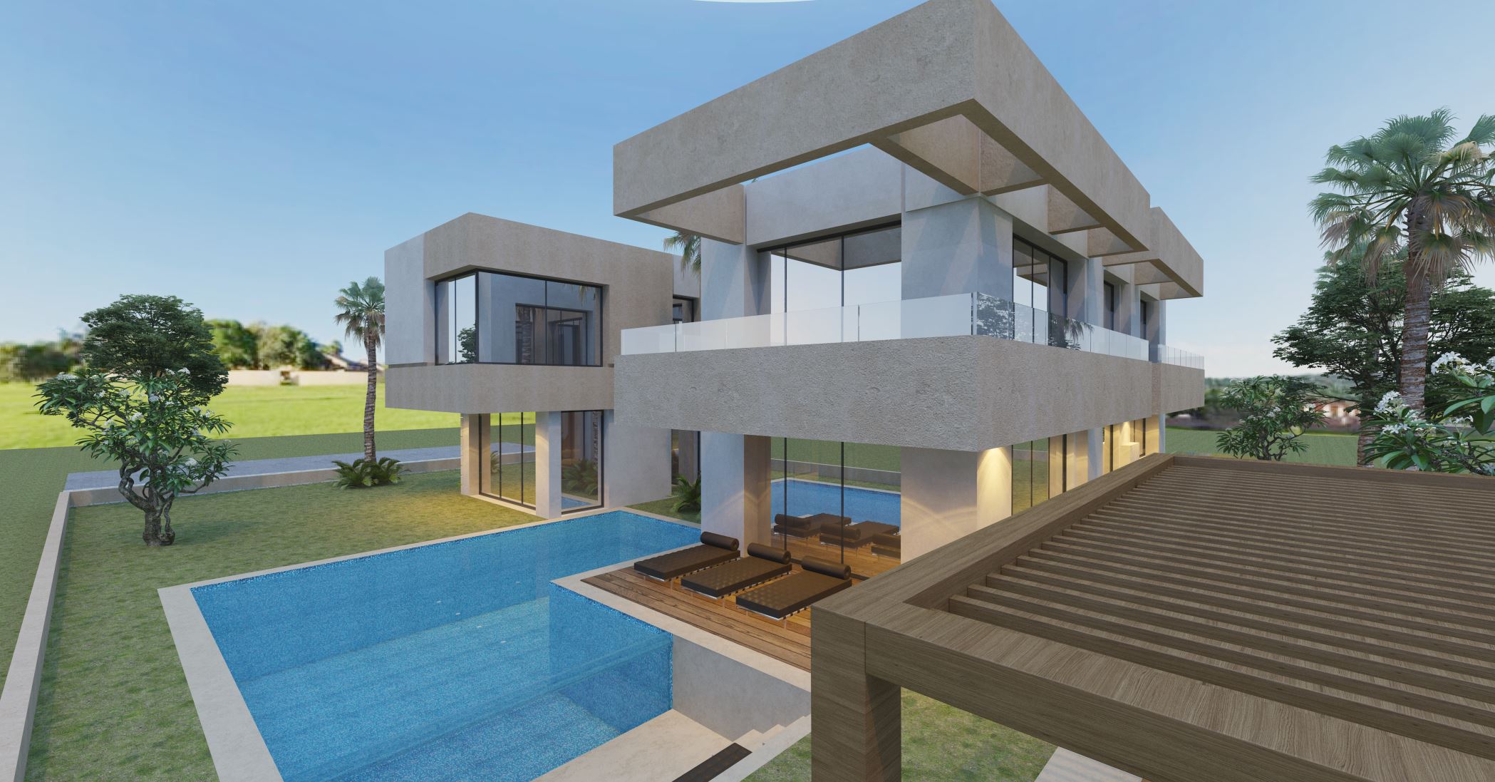 Villa Rachid Oudghiri – Architecte d’intérieur à Casablanca – Aménagement et design intérieur résidentiel moderne et élégant