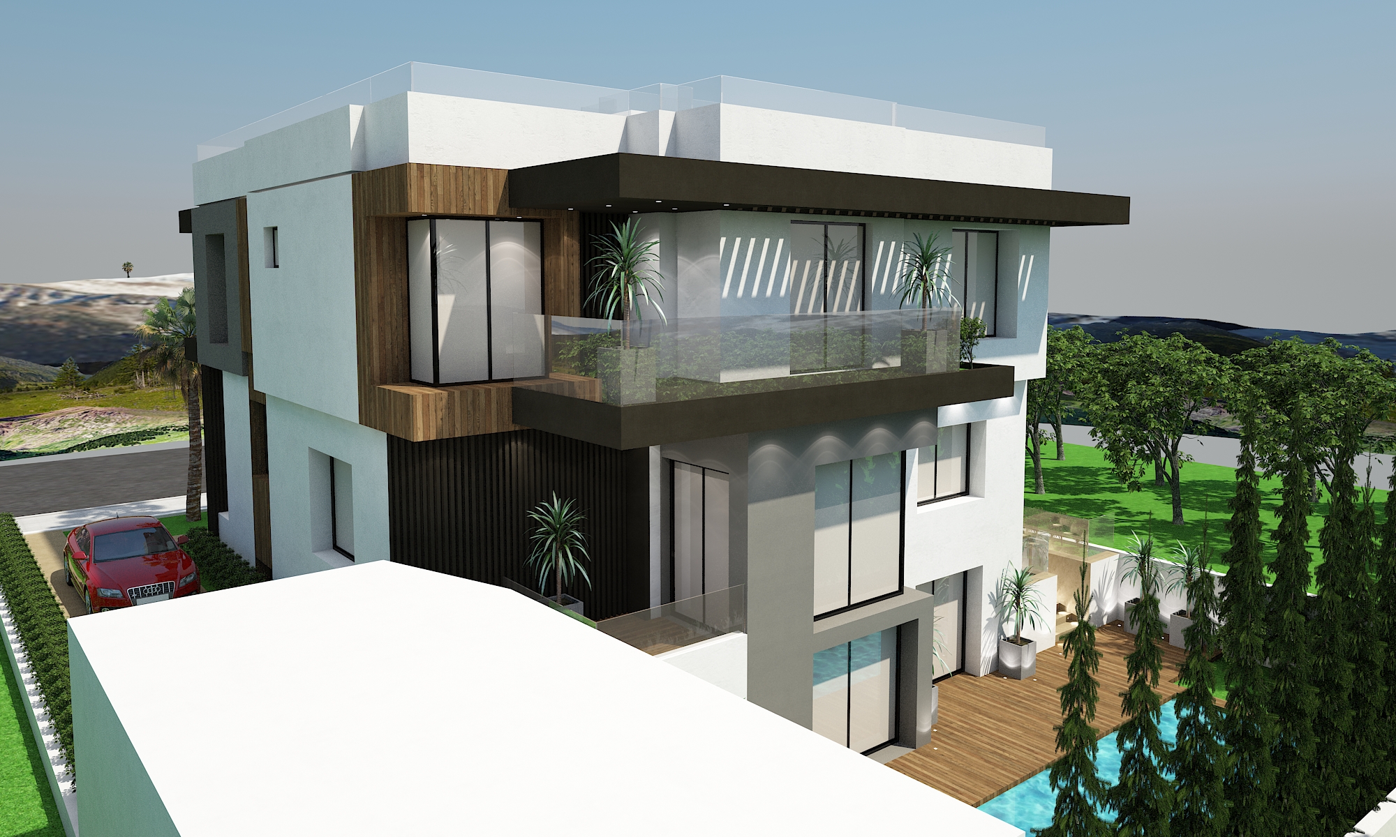 Villa Laarbi Alouchi – Architecte d’intérieur à Casablanca – Aménagement et design intérieur résidentiel moderne et élégant